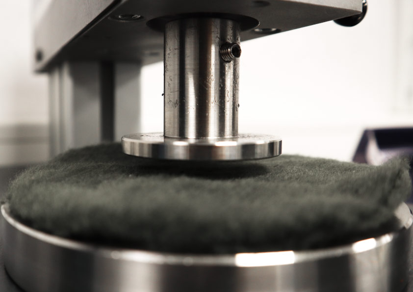Machine mesureur d'épaisseur laboratoire Balas Textile